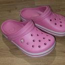 Crocs roza št. J3 oz. 36 = 7eur