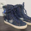Jeans visoke teniske št.36 = 7eur
