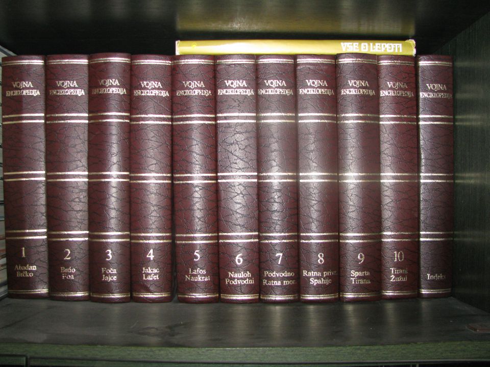 Vojna enciklopedija 11 knjig