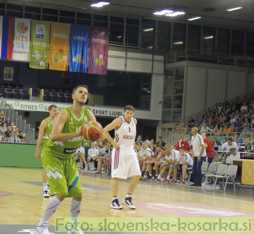 EB 2013: Slovenija - Rusija - foto povečava