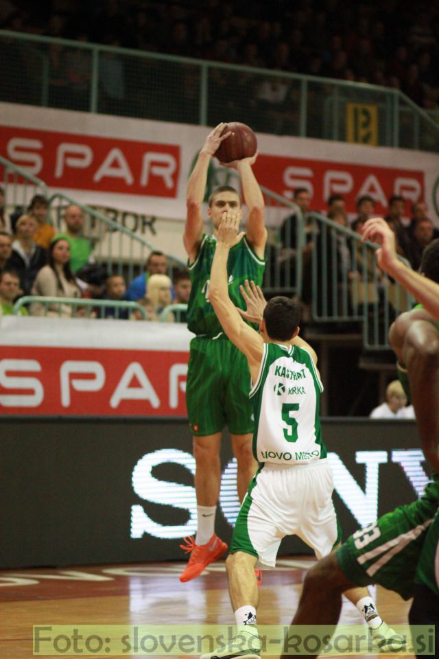 Spar: Krka - Olimpija (8.2.2014) - foto povečava