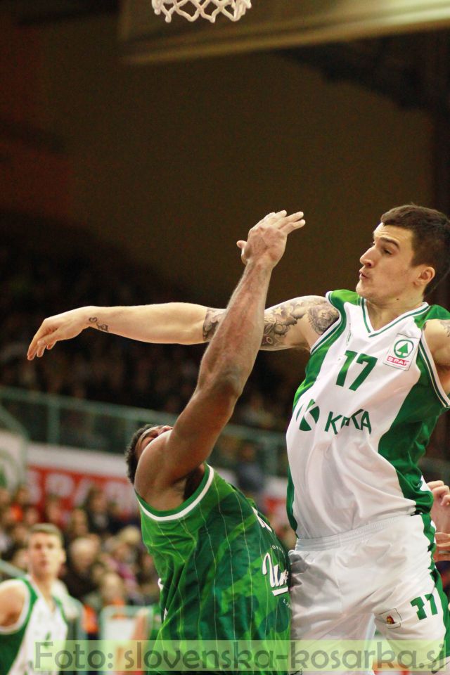 Spar: Krka - Olimpija (8.2.2014) - foto povečava