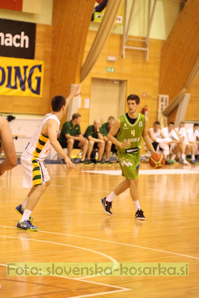 Slovenija U20 - Litva B (22.6.2014) - foto povečava