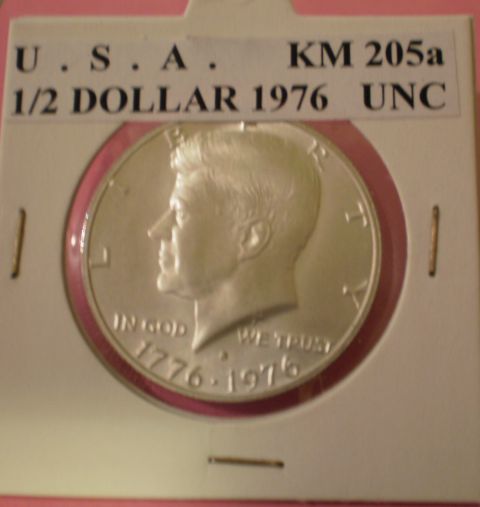 ZDA - 1/2 DOLLAR 1976 UNC
