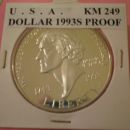 ZDA - 1 DOLLAR 1993S PROOF