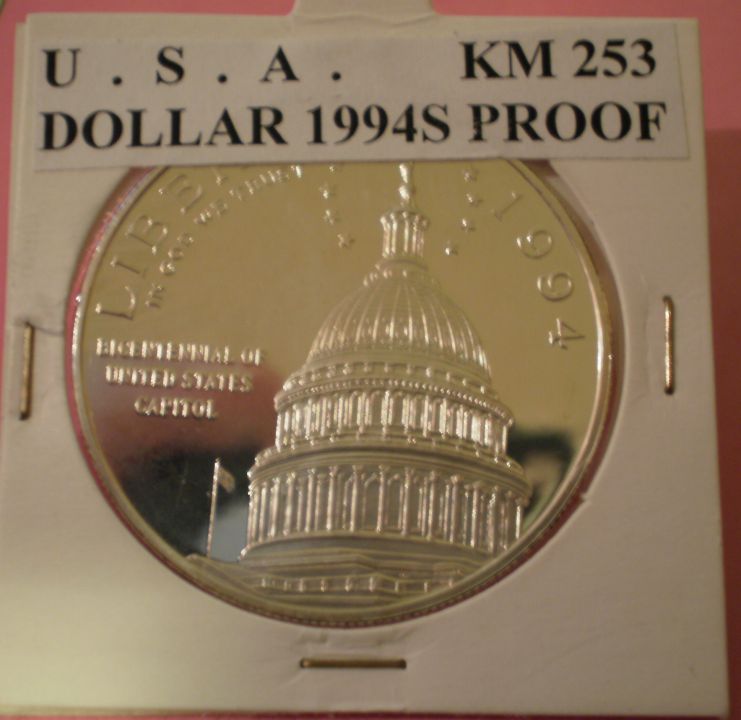 ZDA - 1 DOLLAR 1994S PROOF