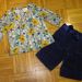 Janie and Jack komplet žametnih bermud in tunike, vel. 104, nikoli oblečeno, 22 €