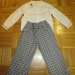 Gymboree bluzica in hlače, vel. 104, 14 € (komplet od jakne in klobučka)