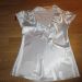 Beli satenasti top, vel. M, 4 €