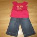 Gymboree, vel. 104 (zelo velik komplet), 10 €