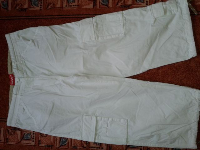 3/4 bele tanke hlače