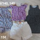 Romper, majica, obleka hlače 134-140 15€