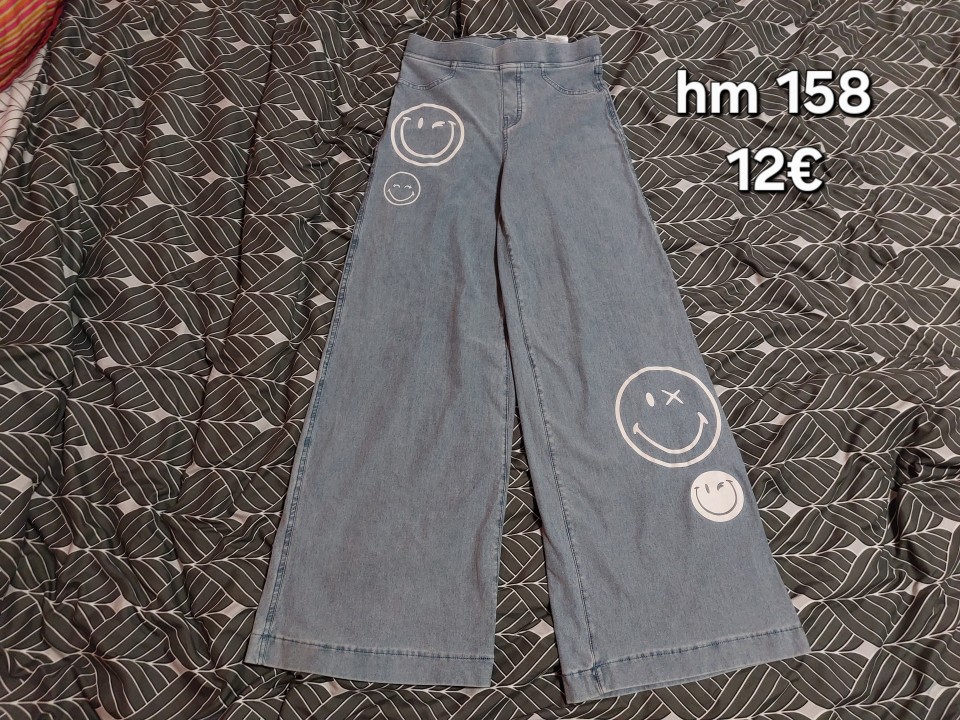 Hm 158 široke hlače