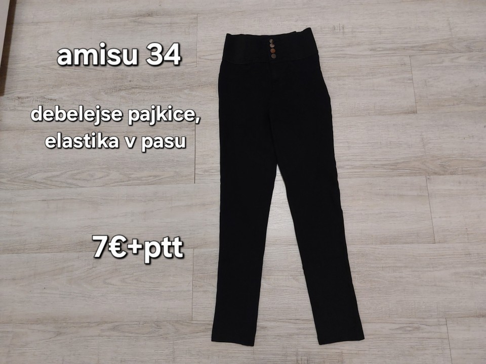 Amisu 34 hlače legice