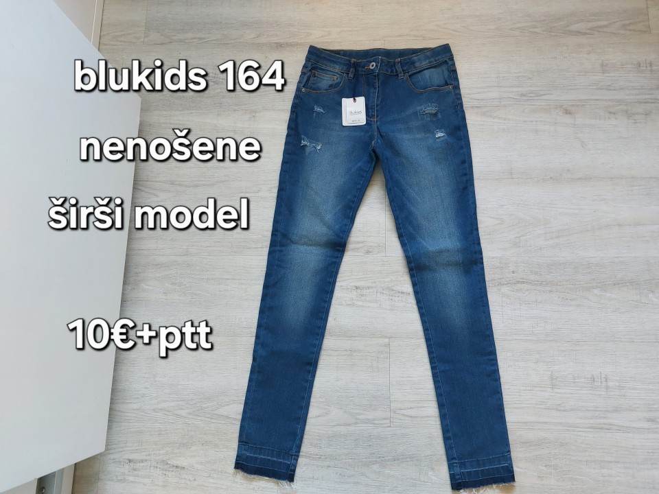 hlače kavbojke blukids 164 nenošene