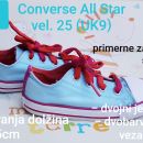 Modro rdeče nizke Converse All Star vel. 25 (UK9)