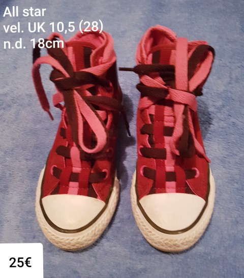 Converse All star vel. UK10,5 (28)