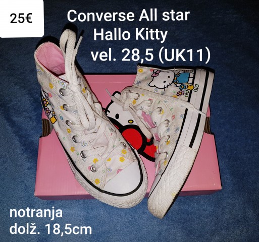 Superge Converse All star Hallo Kitty vel. 28,5 (UK11)