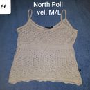 Ženska majica vel. M/L - čipka