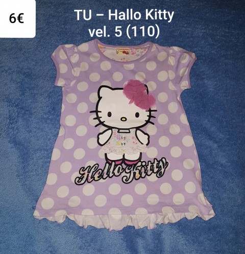 Majica kratek rokav TU - Hallo Kitty vel. 5 (110)