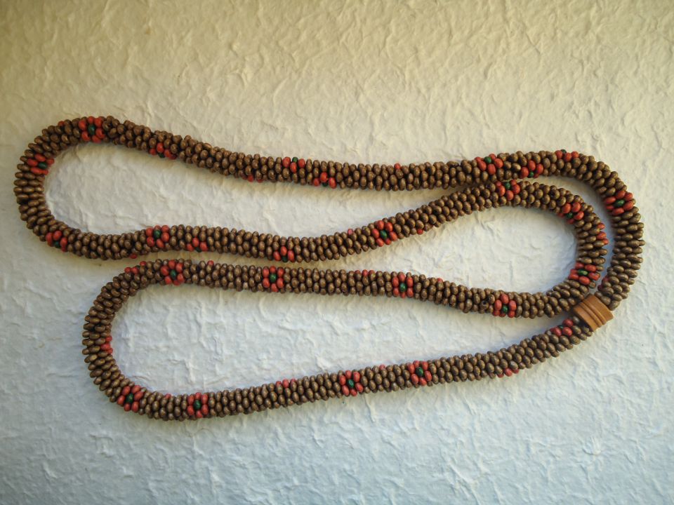 Kvačkane ogrlice/verižice - foto povečava