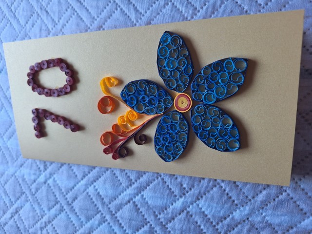 Čestitke v quilling tehniki - foto