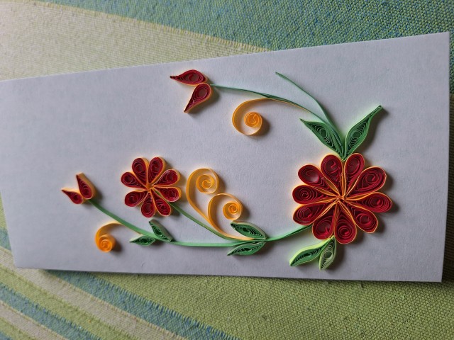 Čestitke v quilling tehniki - foto