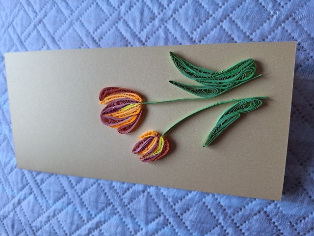 Čestitke v quilling tehniki - foto