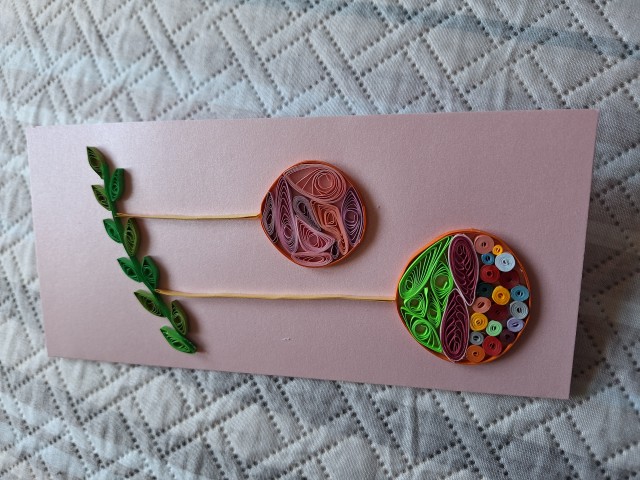 Čestitke v quilling tehniki - foto