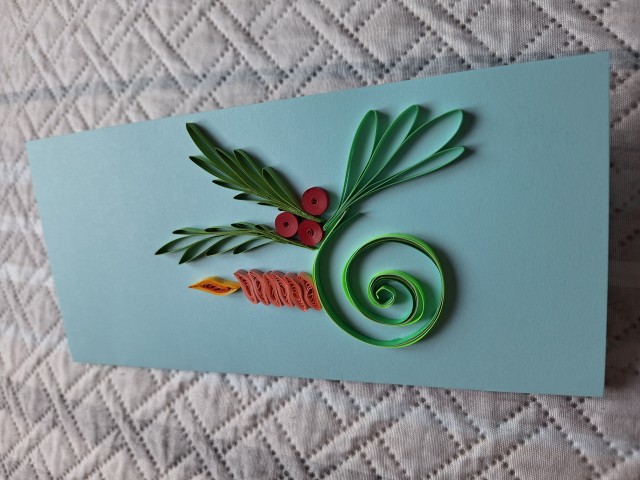 Čestitke v quilling tehniki - foto