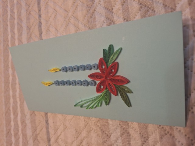Čestitke v quilling tehniki - foto