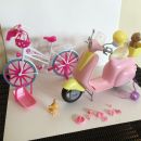 Barbie kolo in skuter, 20€