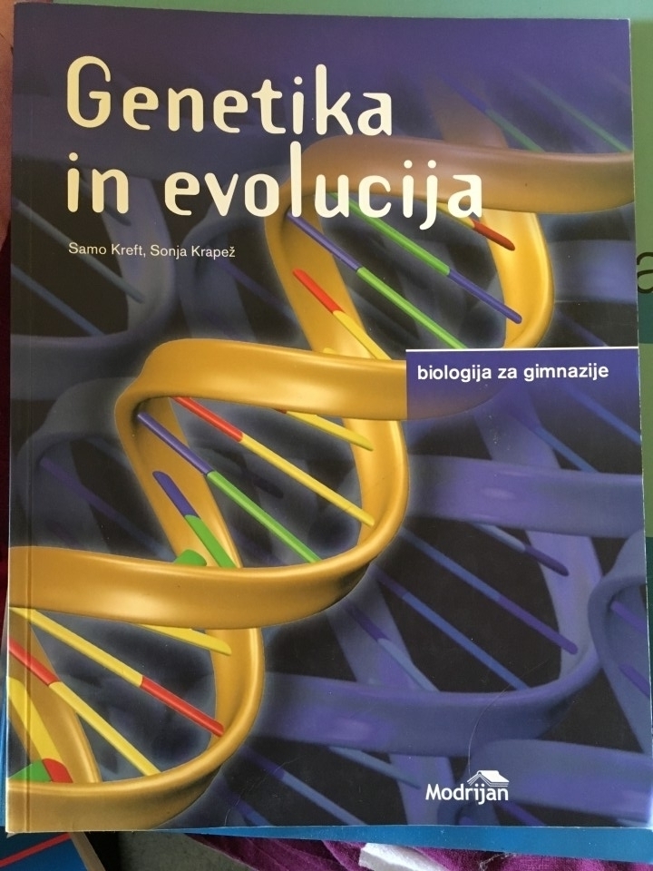 Biologija učbenik- Genetika in evolucija