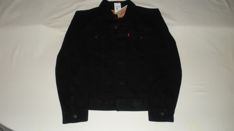 Jeans jakna Levis (črna), M, nova, 85€