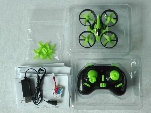 Mini dron kvadkopter (quadcopter) Eachine - foto