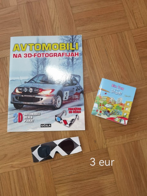 Pobarvanke, knjige, kartonke, dvd - foto