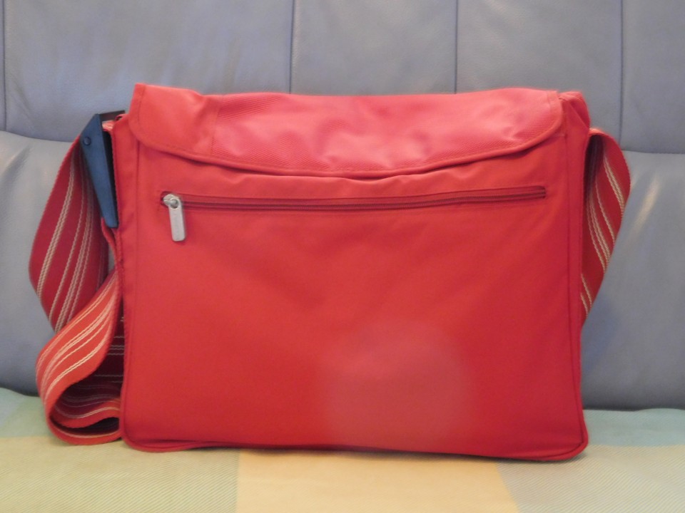 Previjalna torba Lassig rdeča - foto povečava