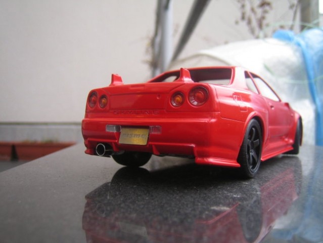 Tamiya skyline r34 gt-r z-tune - foto