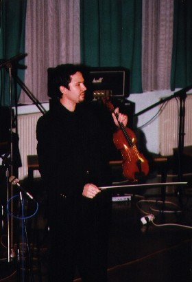 Violinist Janez Podlesek