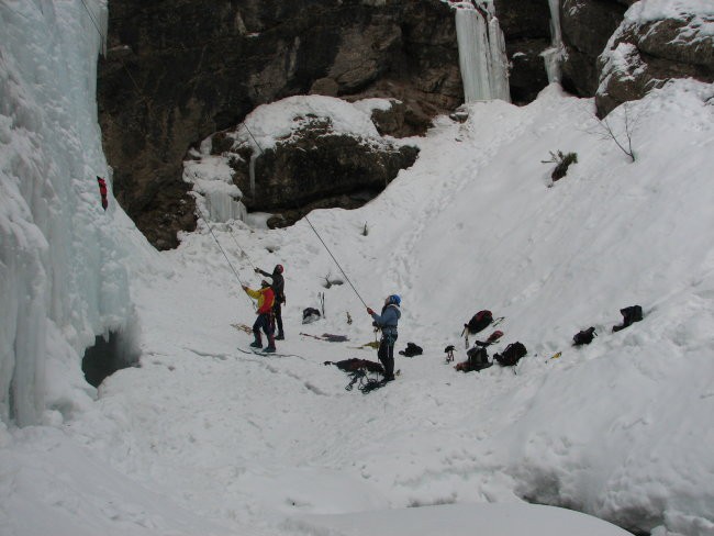 Ledno plezanje - foto povečava