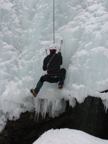 Ledno plezanje - foto