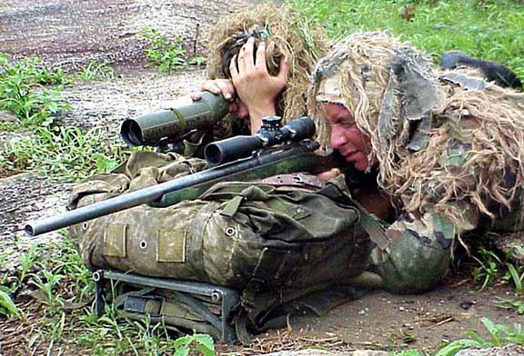 USMC Sniper Team - M40A1 +Ghillie