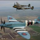 Lightning P38J & Spitfire Mk25