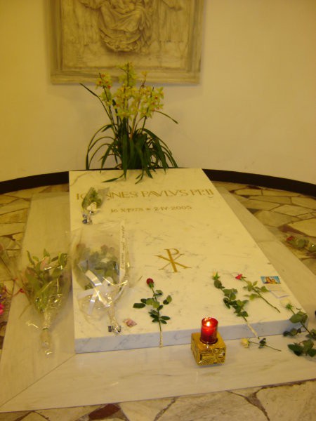 Grob papeža Janeza Pavla II.