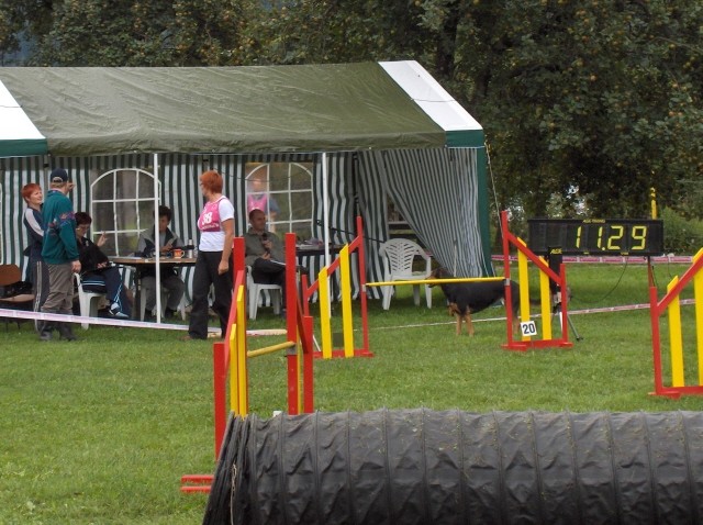 Agility tekma - Hrušica  16.9.206 - foto