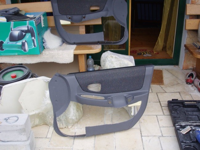 Poliestriranje - vratni paneli - foto povečava