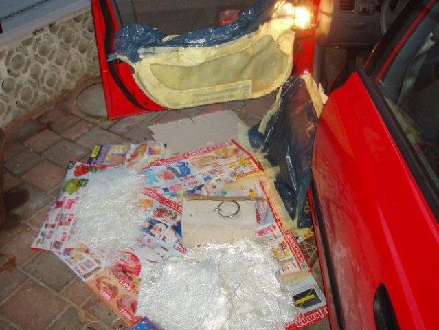 Poliestriranje - vratni paneli - foto