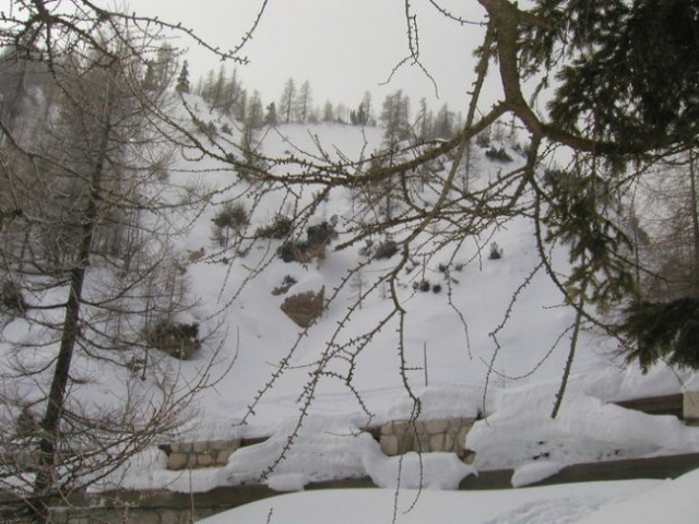 Vršič Zimski tabor - Lavine 11-12.3.05 - foto