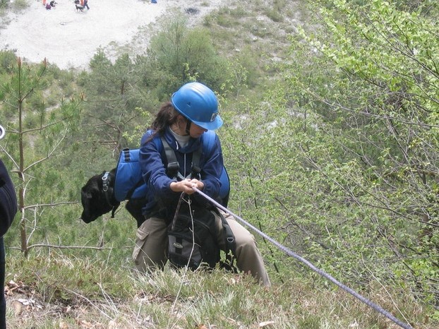 Vaja Enot reševalnih psov v Tržiču, maj 2005 - foto