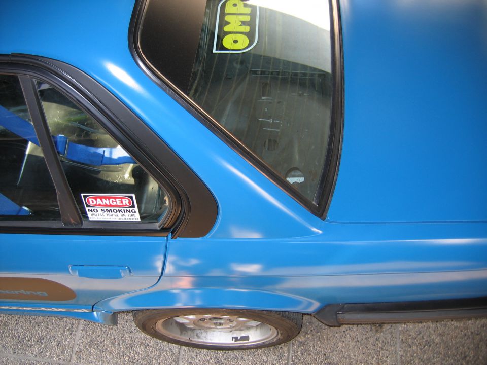 Laguna seca blue BMW E30 - foto povečava